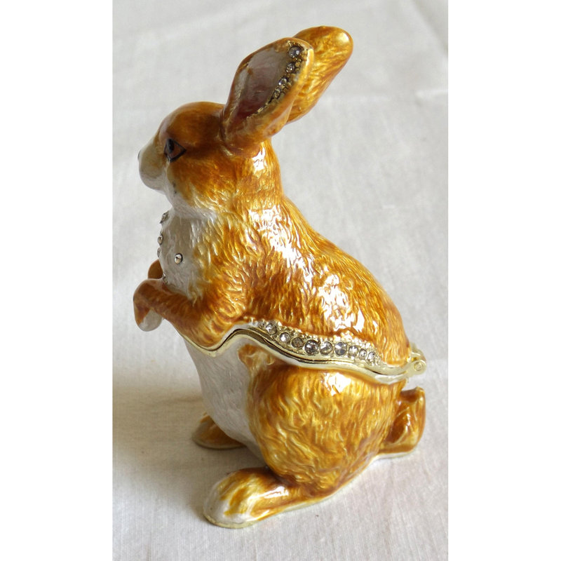 Boîte à bijoux lapin