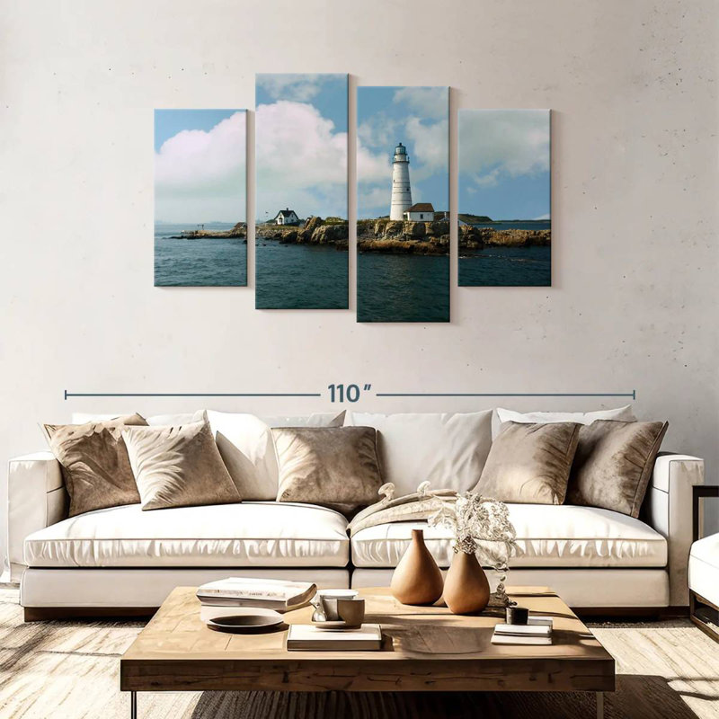 Aletra The Boston Light, H 48 po x l 75 po
