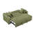 Corduroy Multifunctional Expandable Sofa Bed with Cup Holder