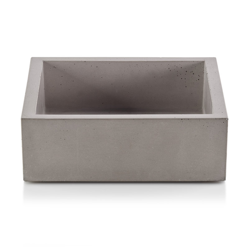 Porte-serviettes en béton, Blanc