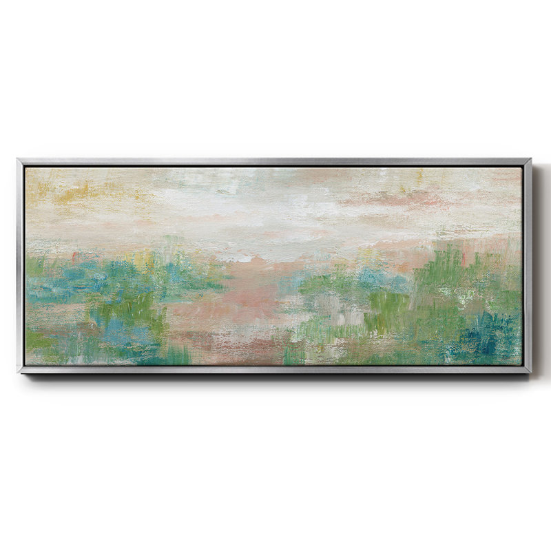 Sea Oats II- Framed Canvas, 24" H x 60" W