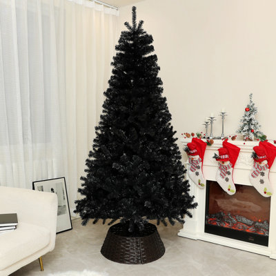 Artificial Christmas Tree With Sturdy Metal Base And 1346 Tips