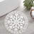 Indian Round Plush Bath Rug