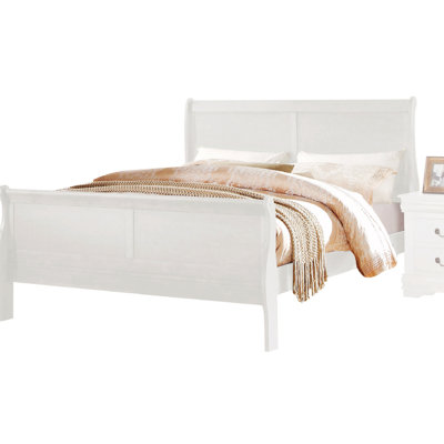 Amadis Wooden Sleigh Bed