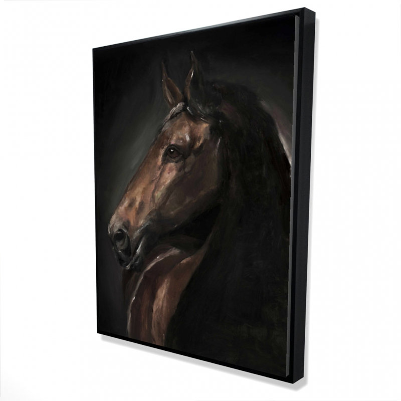Spirit The Horse Print On Canvas
