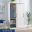 Armoire à porte coulissante avec tringle-1211173859