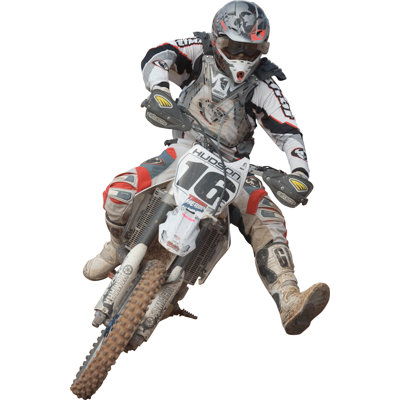 Décalcomanie murale motocross ii