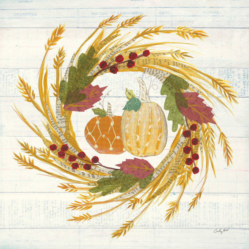 " Autumn Bounty II ", 30" H x 30" W