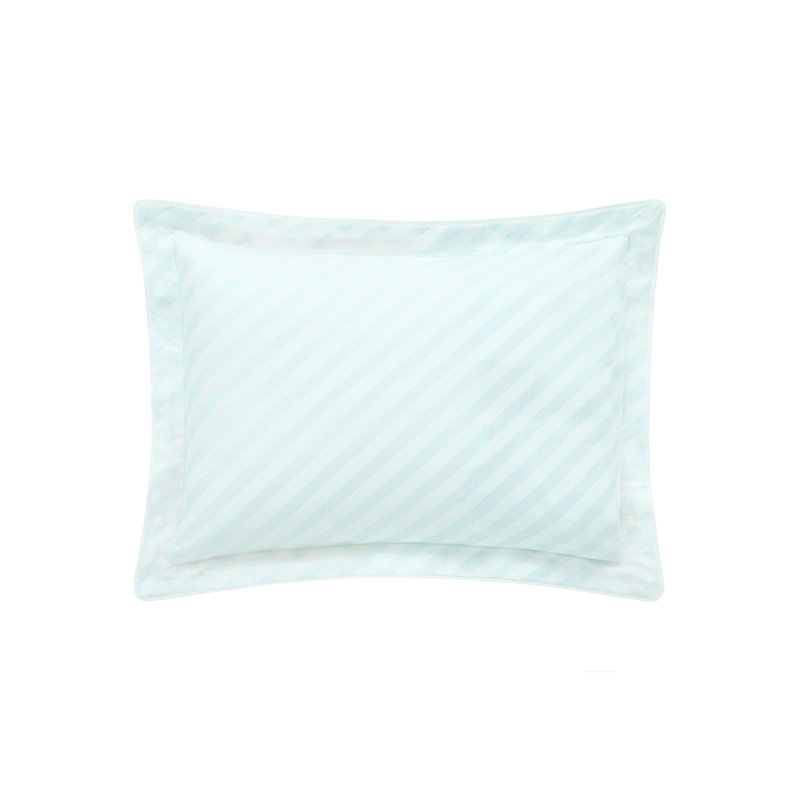 Cocktail Euro sham, Pink: Green; White, Cocktail, Boudoir