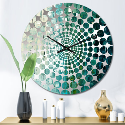 Woekel - Horloge murale peinture abstraite