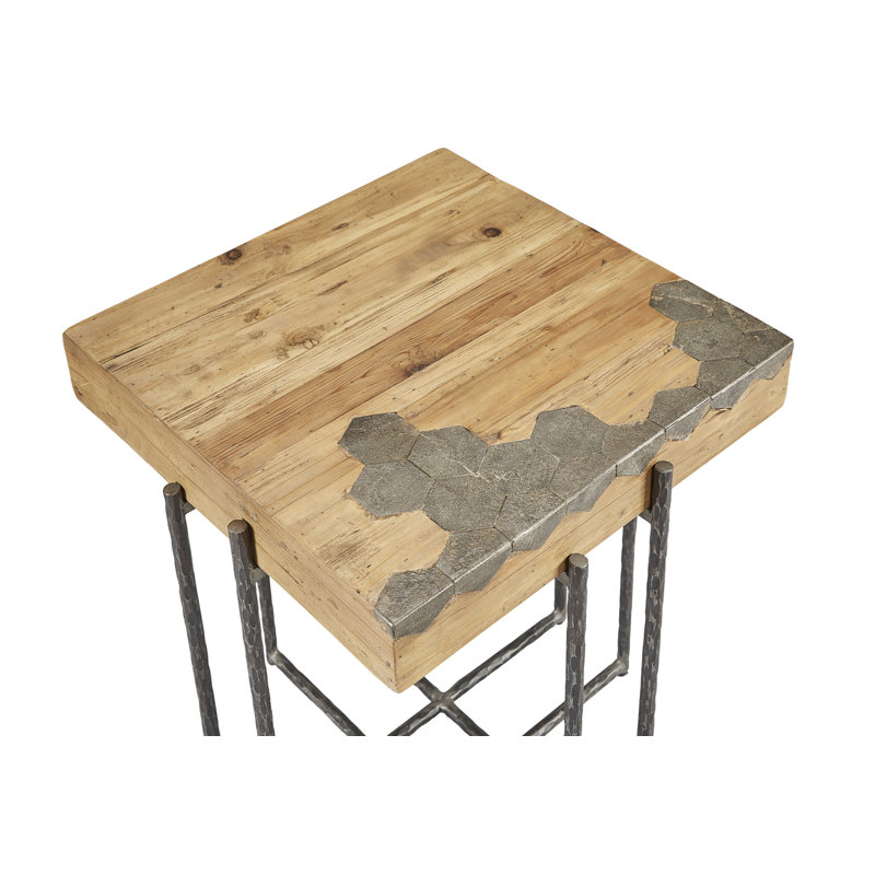 Solid Wood End Table