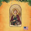 Inspirational Icon 5'' Handmade Wood Shatterproof Photo Ornament