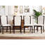 6 chaises de salle à manger 6