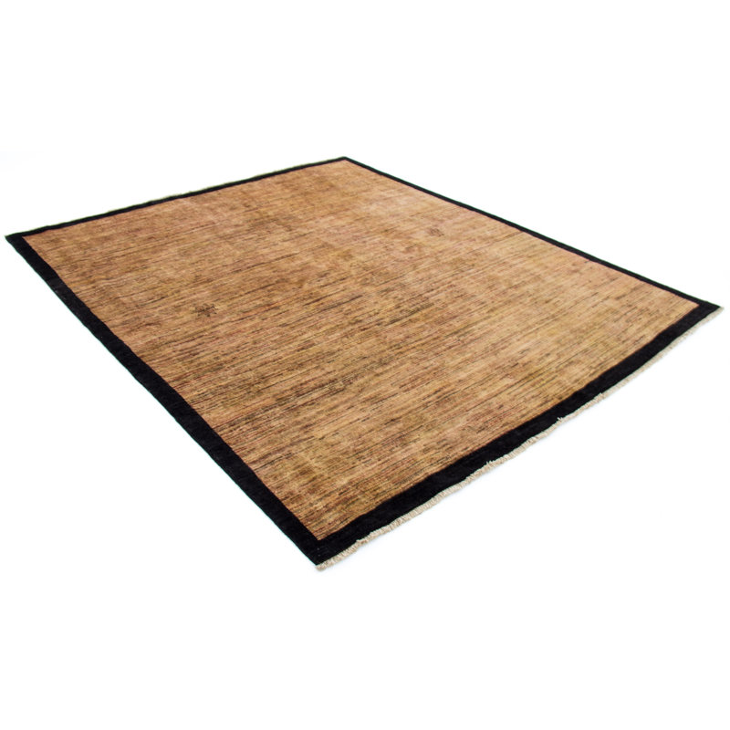 Striped Hand Woven 212cm X 241cm Area Rug