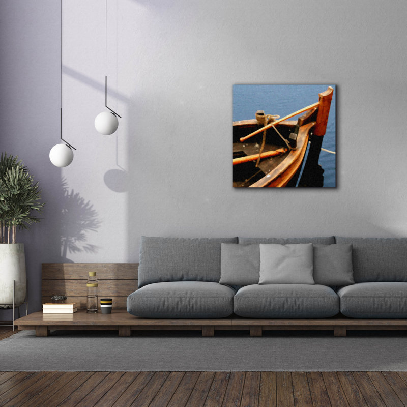 «Nautical Closeups 9» par Carlos Casamayor, art mural sur toile, H 37 po x l 37 po x P 1,5 po