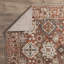 Tapis oriental en polypropylène rouge-762297089