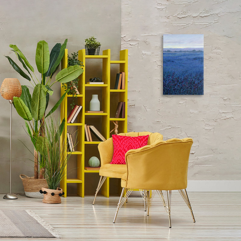 "Blue Country Fields", art mural par Tim Ottoole, H 24 po x l 16 po
