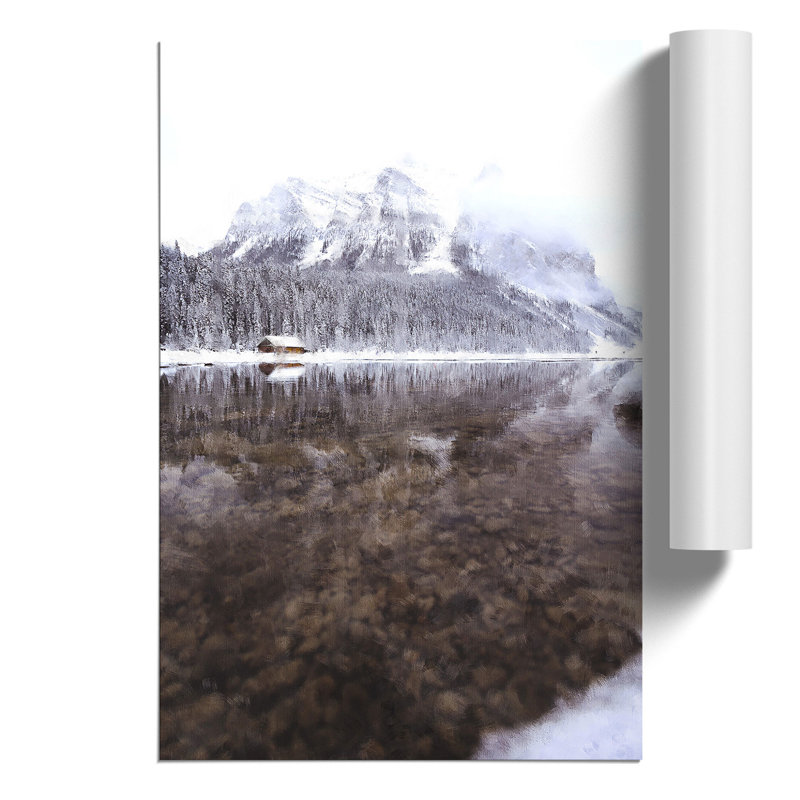 Lake Louise Reflection - No Frame Print, 42cm H x 30cm W x 0.1cm D