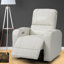 Fauteuil inclinable électrique en simili cuir Latitude Run® Oren avec porte-gobelet et port USB-916543047