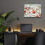 Art mural en verre Poss Possil in Full Bloom »par Holly Van Hart-1901791080