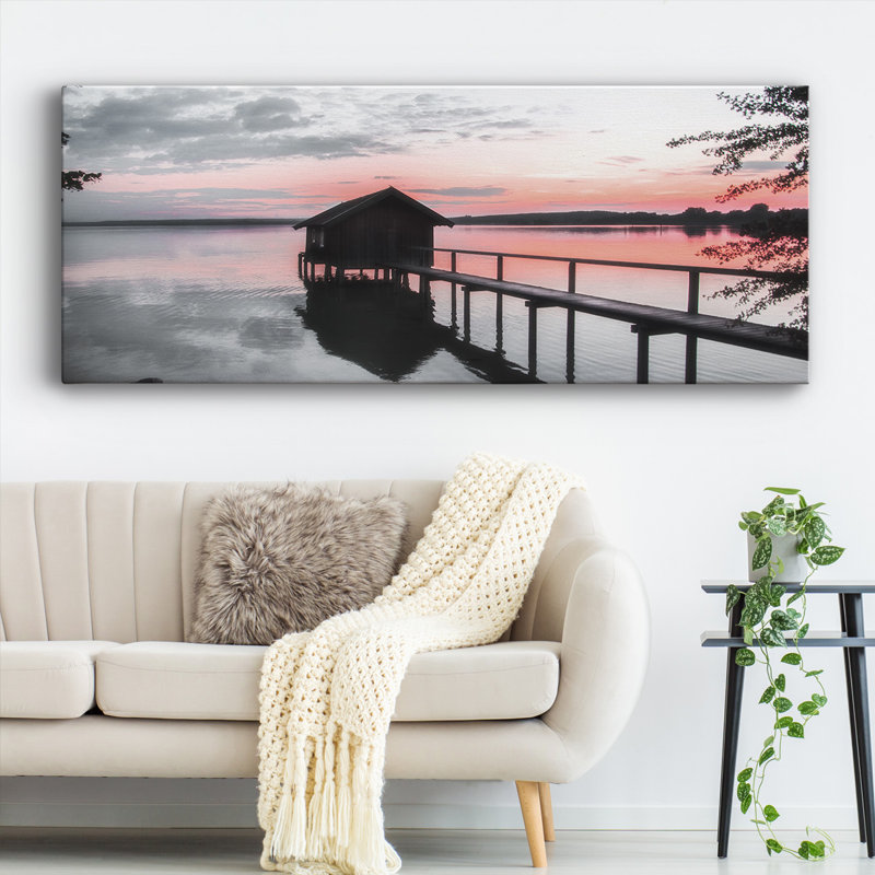 " October Sunset ", 24" H x 60" W x 1.5" D