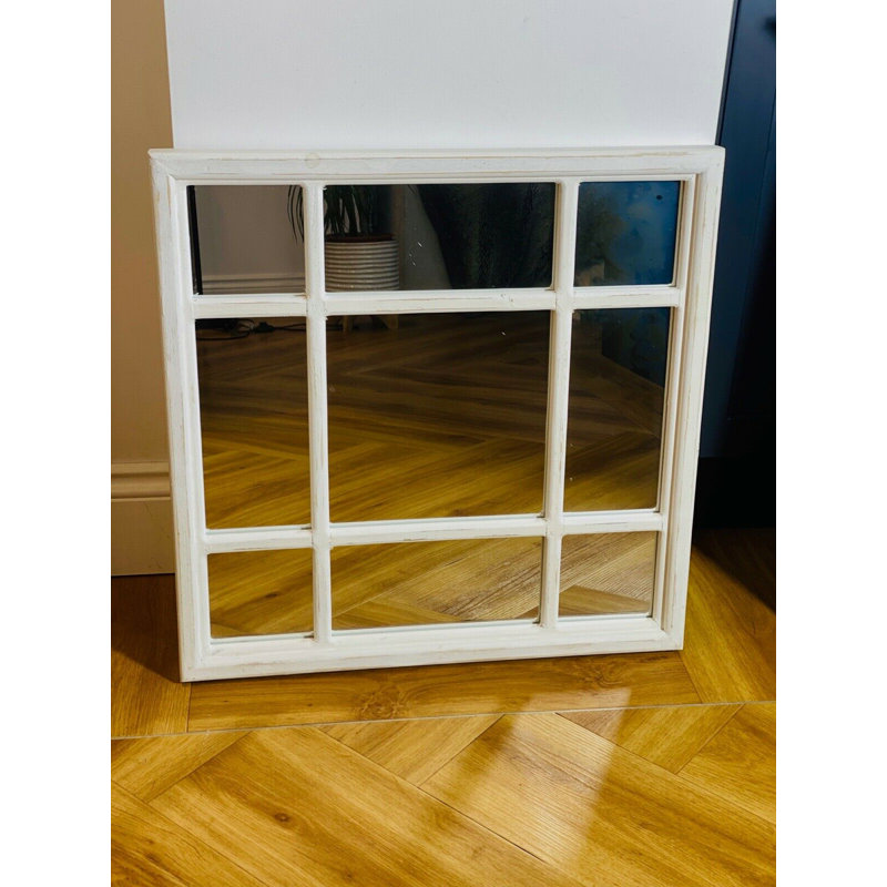 Watson Wood Flat Wall Mirror
