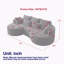 Canapé modulaire surdimensionné rembourré Modern-1040587346-1040587351