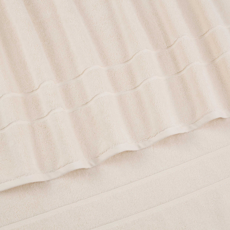 Ivory Pima Cotton Allergen-Aware Bath Towel Set