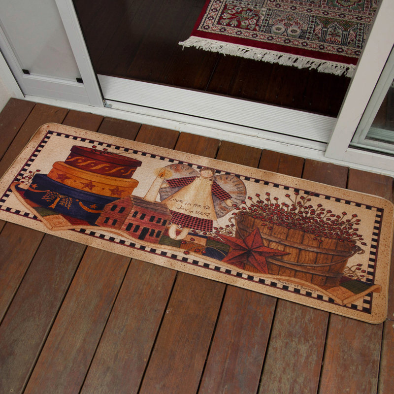 Tapis d'entrée de Noël Welcome