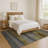 Premium Machine Washable Lubbers AMF1736 Stripe Rug-1396396911
