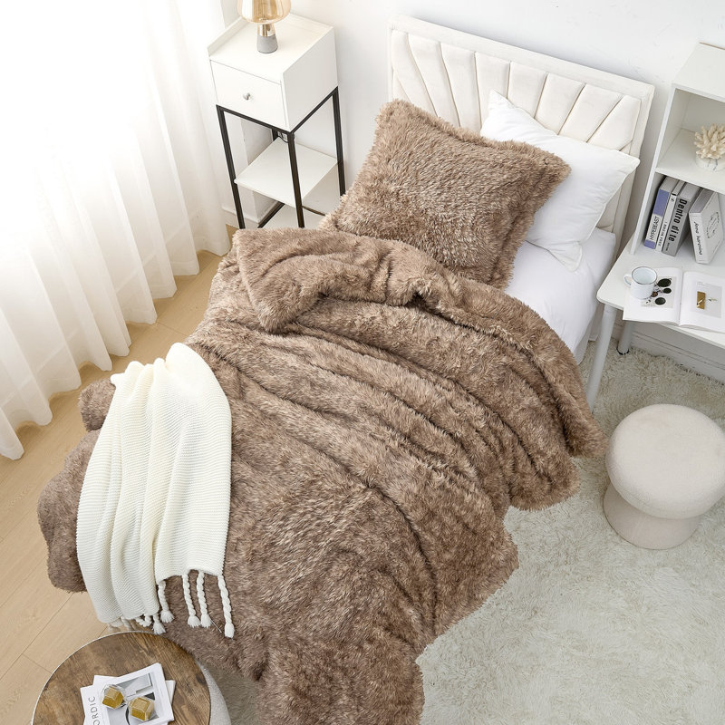Ensemble d'édredon surdimensionné Coma, Édredon pour lit simple TG + 1 taie décorative