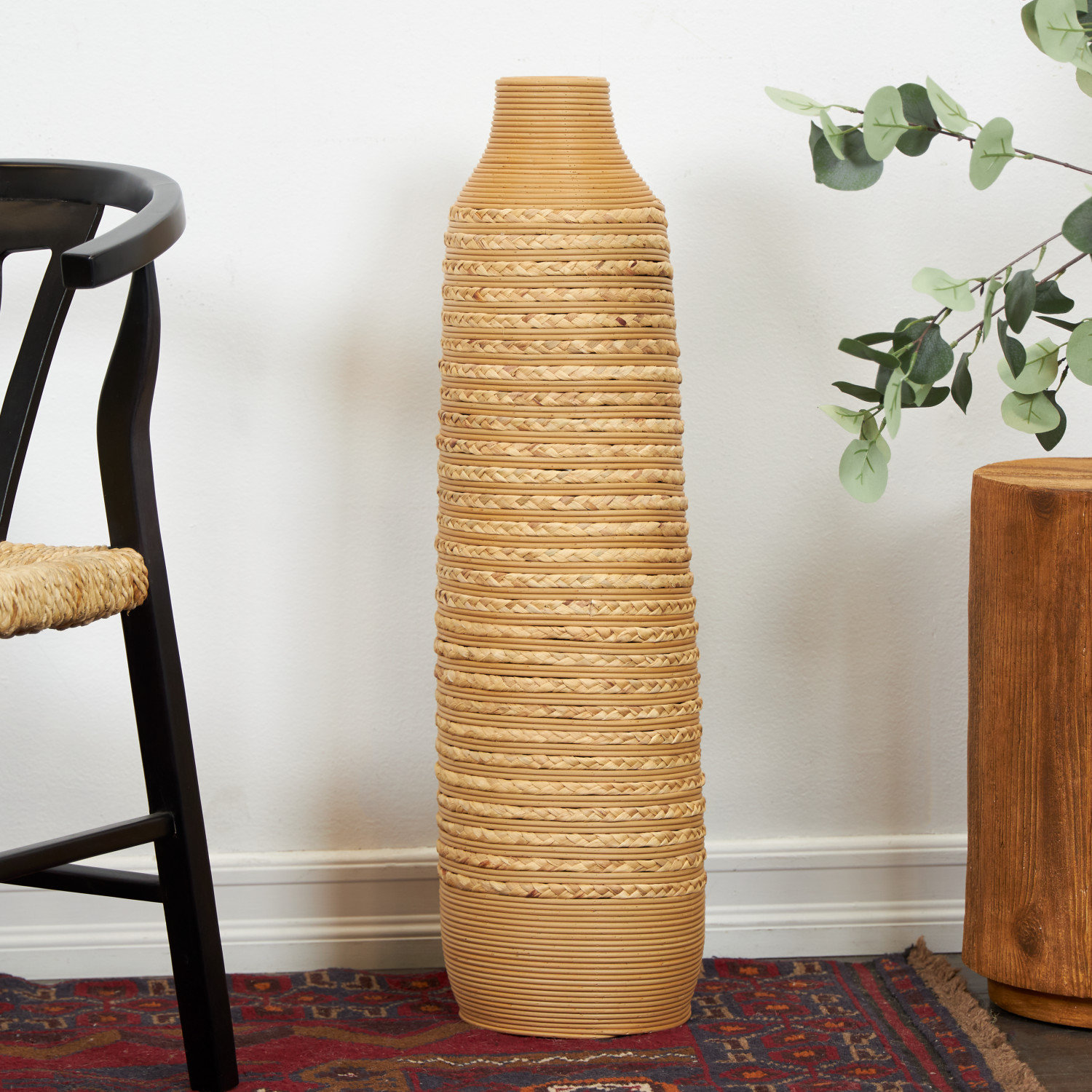 Wynda Handmade Seagrass Table Vase, Large