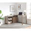 Crédence de rangement pour bureau à la maison en forme de L-1787740680