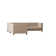 Kimmy Upholstered L-Shaped Sectional Left Hand Facing