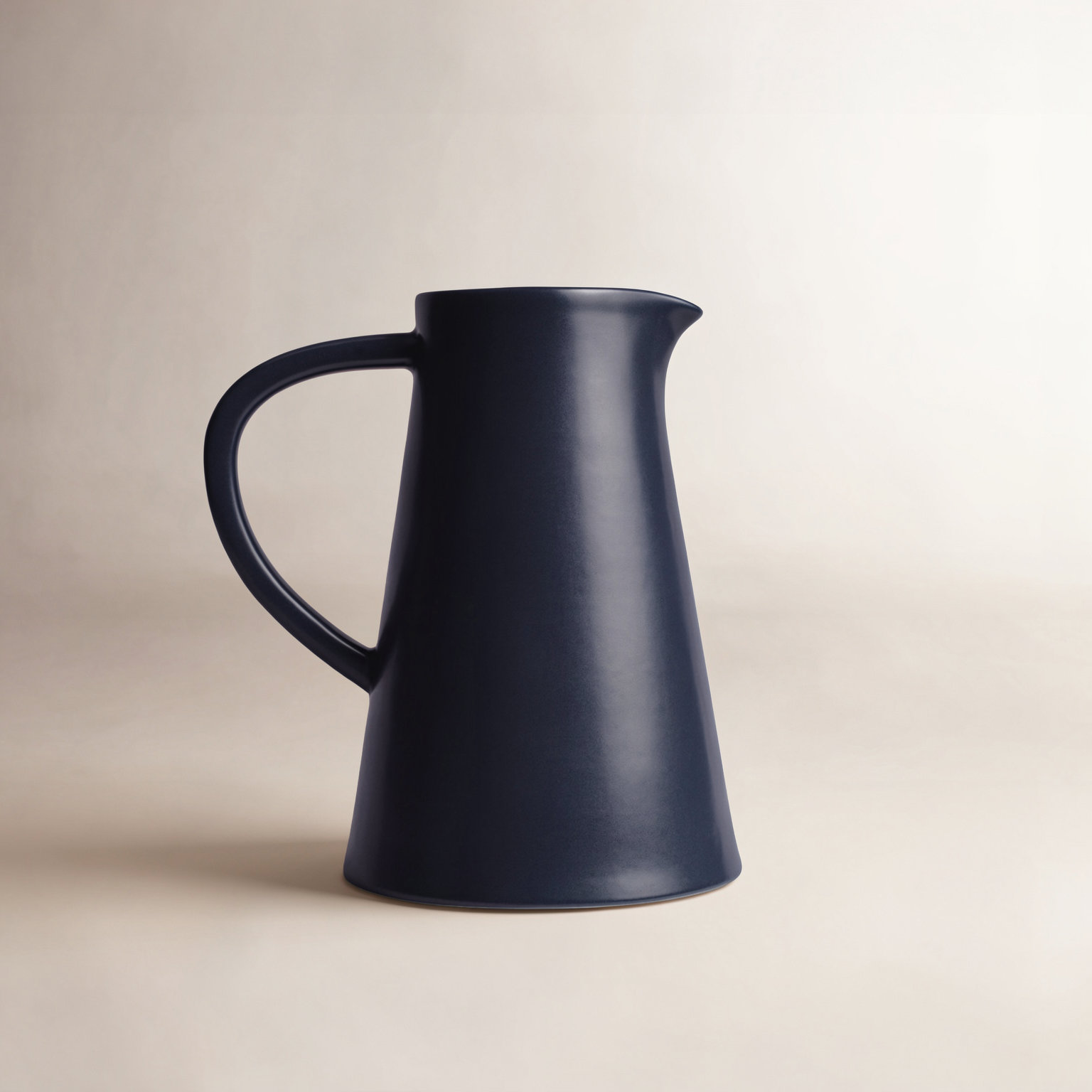 Year & Day Ceramic Pitcher, Midnight