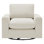 Asher Linen Swivel Club Chair