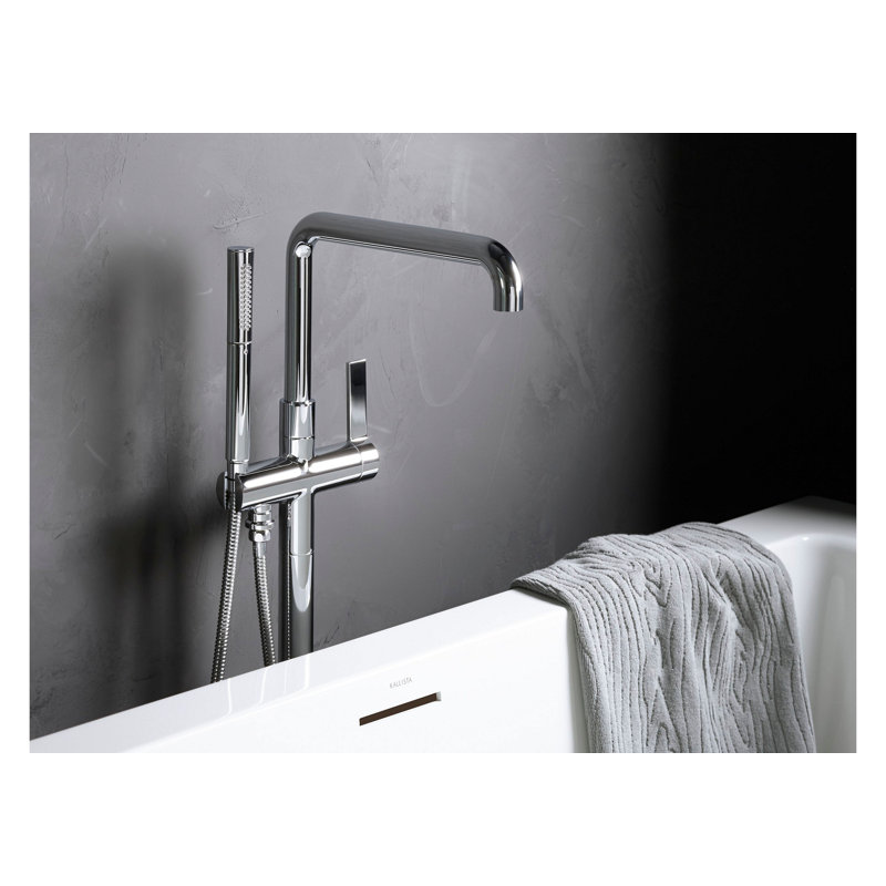 One™ Freestanding Tub Filler, Less Handshower, Polished Chrome