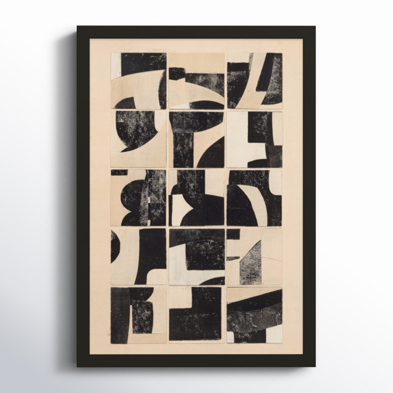 Find Your Way Print by Driftway Studio, Black Framed, 50" H x 35" W x 1.25" D