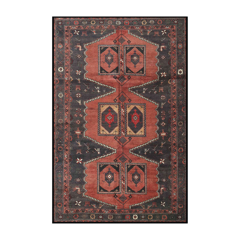 Bonparker Performance Southwestern Indoor Rug, Rectangle 2' x 5'