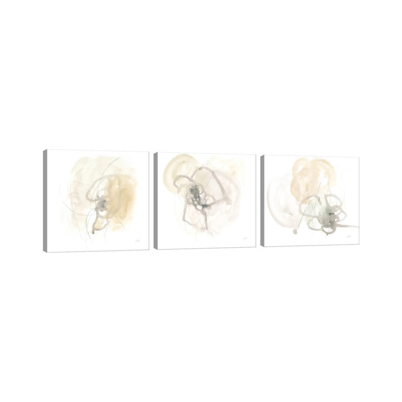 Infinite Variable Triptych - ensemble d'art mural sur toile - toile tendue (ensemble de 3)