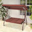 3 Person Porch Swing with Canopy