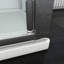 Fallinerlea 22860mm - W x 4699mm H Hinged Framed Shower Door with Clear Glass-1024249305