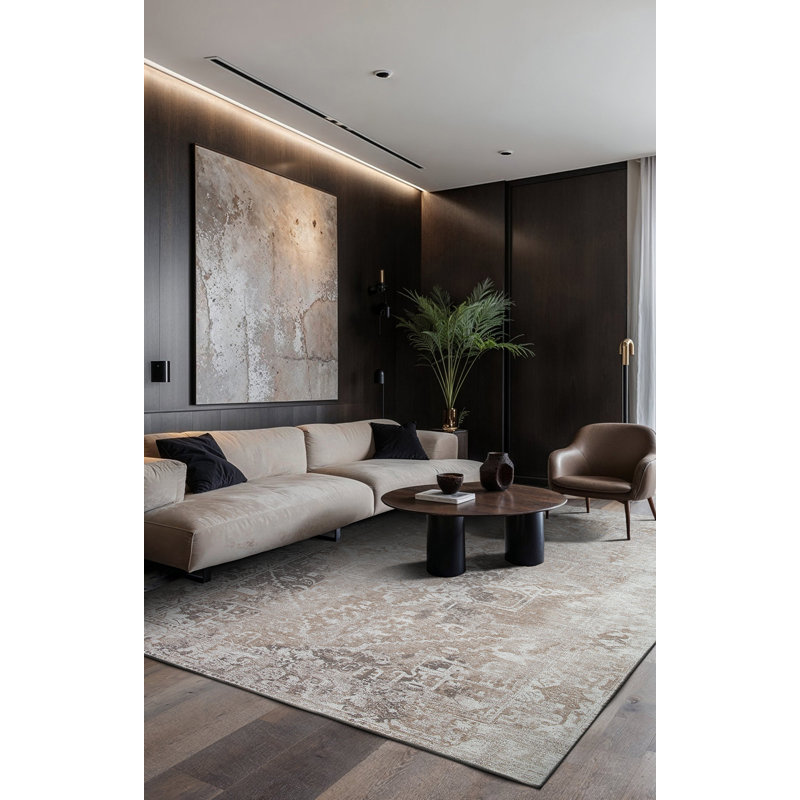 Heris Recycled P.E.T Area Rug, Rectangle 80 x 150cm