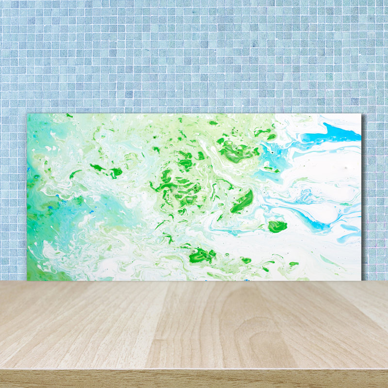 Bethann 50cm W x 100cm L Glass Peel and Stick Panel