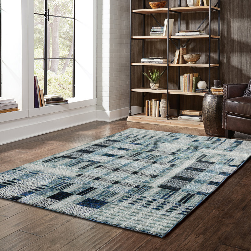 Torge Geometric Indoor Rug, Rectangle 6'7" x 9'6"