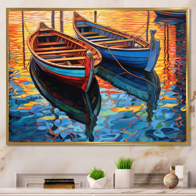" Two Boats In The Harbour II "