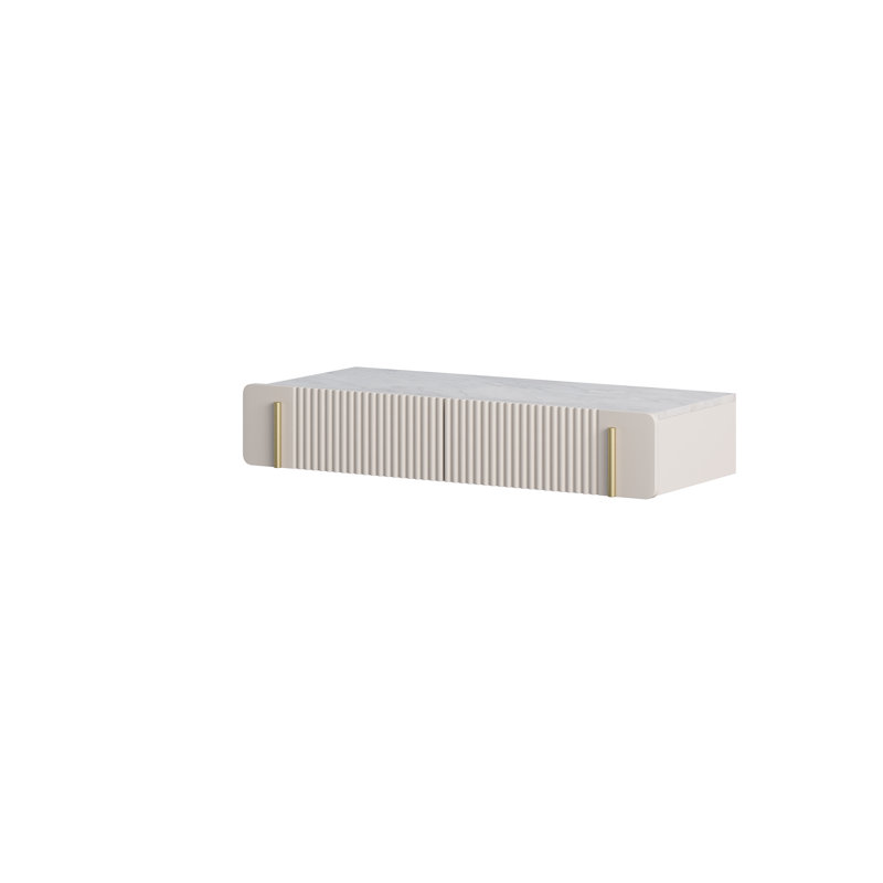 Corbit Dressing Table, Cashmere/Gold