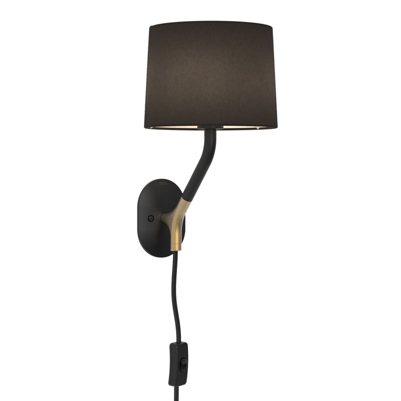 Arbor 1 - Light Armed Sconce, Matt Black