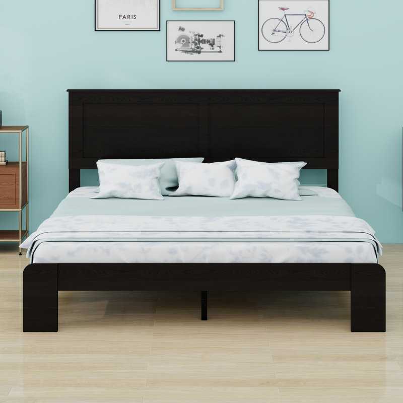 Base de lit plateforme avec grand rangement sous le lit