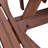 Table de pique-nique en bois massif Currier